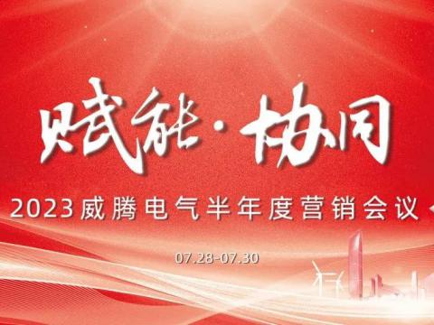 “赋能?协同”2023龙8头号玩家电气半年度营销聚会顺遂召开