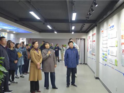 市人大向导来龙8头号玩家集团视察“职工之家”建设情形